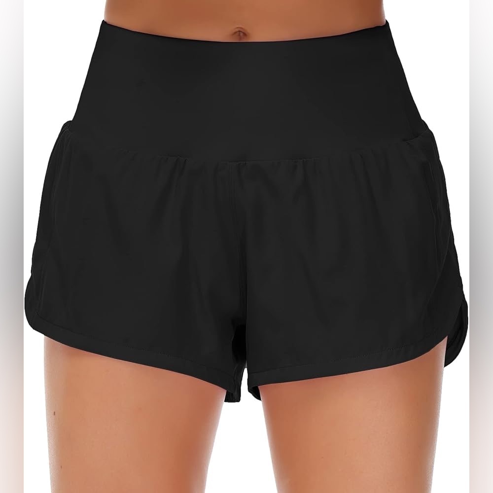 Origiwish | High Waisted Rubning Shorts with Lining